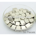 Nickle pellets for solar photovoltaic application 99.99% Ni